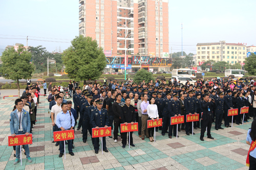 临湘市举行客运中心站整体搬迁暨长安汽车站全