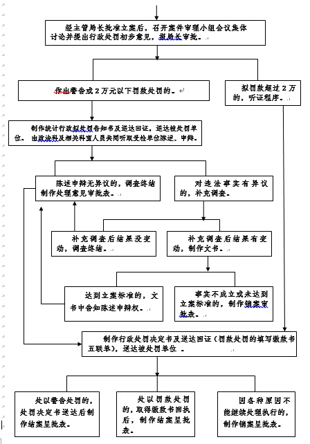 统计执法检查工作流程图