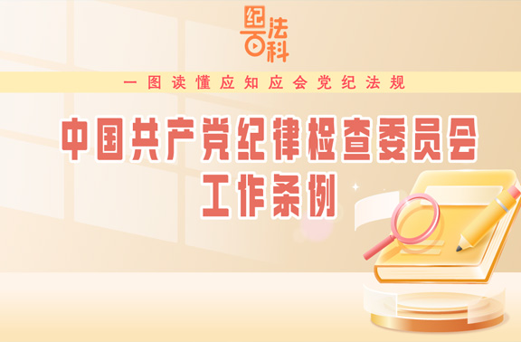 《中国共产党纪律检查委员会工作条例》