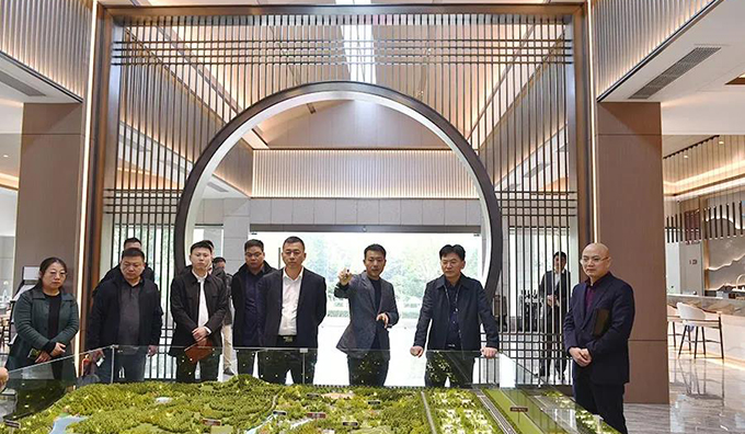 李运帷带队调研洞庭湖小镇项目